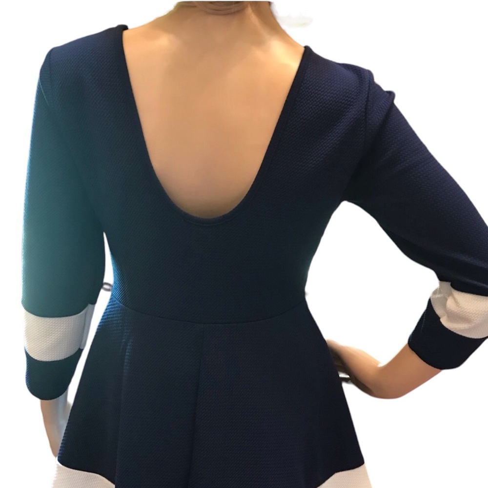 Alt. B Textured Mini Dress - Picture 7 of 9
